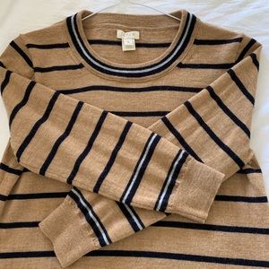 J. Crew 3/4 sleeve  100% Merino Wool Sweater